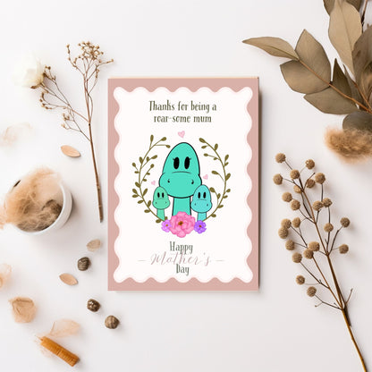 "Roar-some Mum" Mother's Day Card